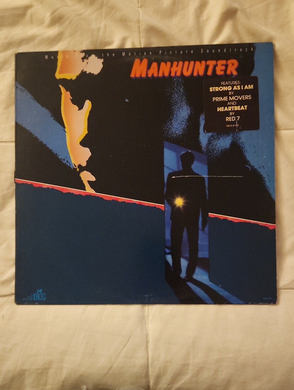 Manhunter: Music Soundtrack Vinyl-SUPER RARE Promotion Copy Never Played NM EX